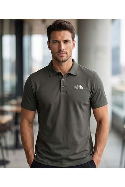 THE NORTH FACE Tricou casual cu guler polo, potrivit pentru purtarea zilnică,...