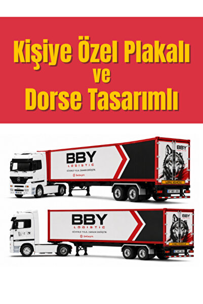 bebeym Mercedes Actros Metal Tır 47 Cm - Kişiye Özel Tasarım