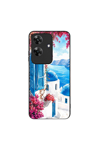 Sonique Θήκη Greek Island Muse Series για Realme Note 60 4G Σαντορινό Γαλάζιο