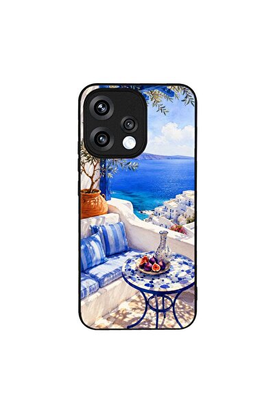 Sonique Θήκη SoniqueGreek Island Muse Series για Oppo Reno15 5G Θέα του Αιγαίου