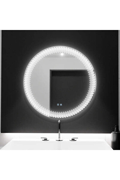 La Cucu Oglinda LED Rotunda 60cm, Stellaire Touch, Sistem Dezaburire, Dimabila