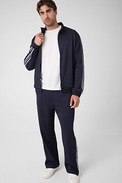 Guess Vicktor Straight Leg Men's Navy Blue Sweatpants Z6Yb19K5011-G7V2
