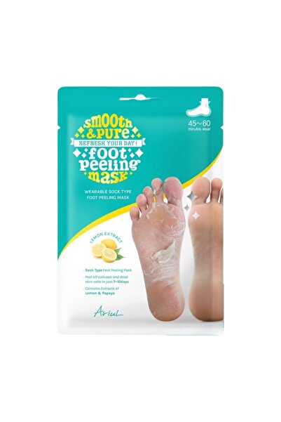 Ariul Smooth & Pure Foot Peeling Mask Sheet - Çorap Tipi Yenileyici Ayak Peel...