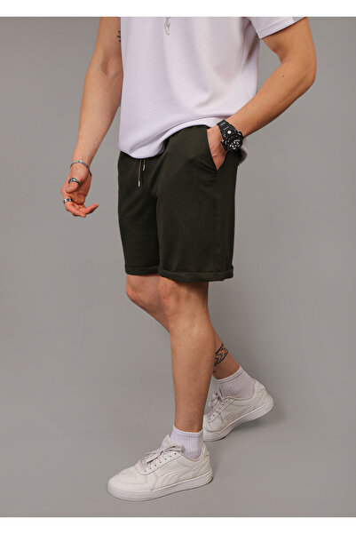 STRAVON Men's Combed Cotton Fabric Double-Legged Summer Sweat-Proof Shorts wi...