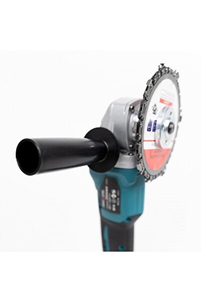 DEMAHO Polizor unghiular (Flex) DEMAHO® cu 2 acumulatori 48 V, 8 Ah, 8000 Rpm, 125 mm, Albastru