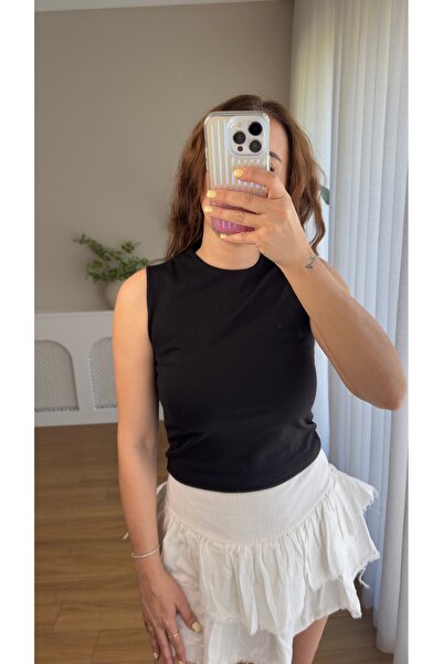 Butikrenginyılmaz Basic Sleeveless Cotton Tshirt Body