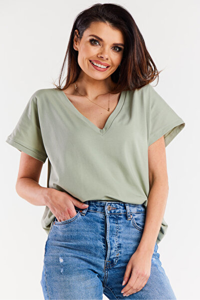 Infinite You Bluza Dama, Awama, Material Bumbac, Stil Zilnic, Uni, Croi Regul...