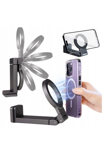 Mardil Suport magnetic de birou pentru telefon, MagSafe 360 °   Clemă, univer...