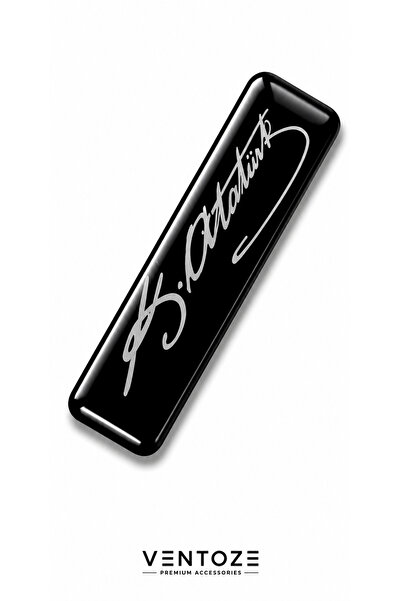 Ventoze Damla Etiket 3D Reçine Logo Sticker Oto Araç İçi Dekoratif Aksesuar 6...