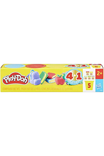 Hasbro Games Hasbro Play-Doh Σετ 5 Πλαστικίνες Μοντελισμού για Ηλικίες 3+