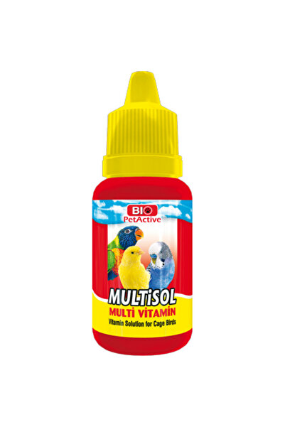 Bio PetActive Multisol 30 ml Πολυβιταμινούχο Διάλυμα για Πουλιά Κλουβιού