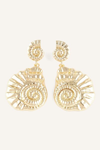 DeFacto Berrin Özkan X Snail Shell Earrings H4005Axns