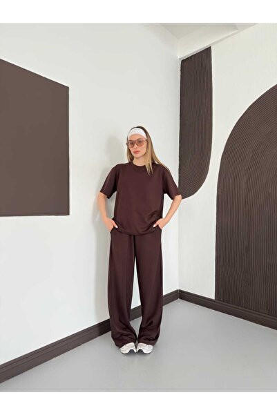 MYGİYİMİSTANBUL SET MAJICE I PANTALONI OD MODALNE TKANINE VRHUNSKOG KVALITETA