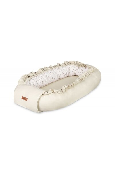 Sensillo Babynest pentru nou nascut Rose Beige 80x45 cm cu doua fete,material...