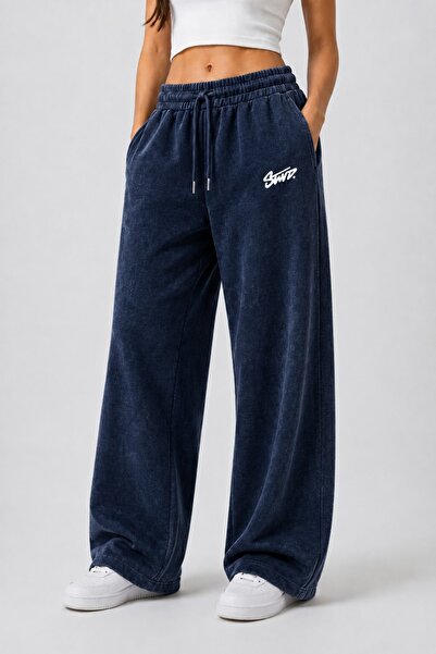 ZAVIXO Women's Wide Leg Sweatpants High Waist Comfortable Fit Casual Style