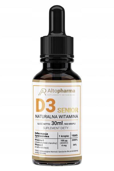 ALTO PHARMA Vitamina D3 Senior 30 ml.