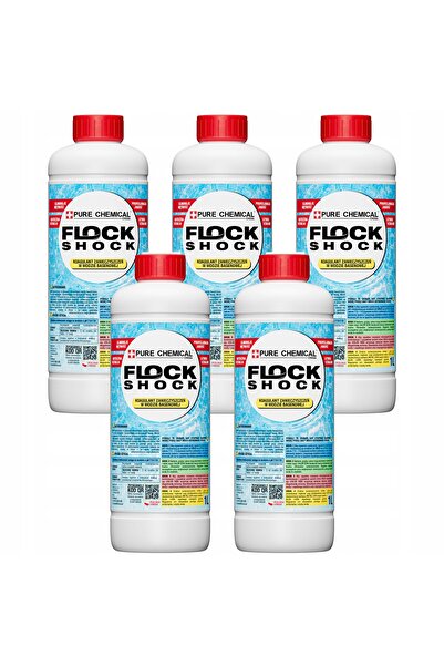 CHOSA Coagulant Piscine, Pure Chemical, 5L, Elimina Turbiditatea, Asigura Apa...
