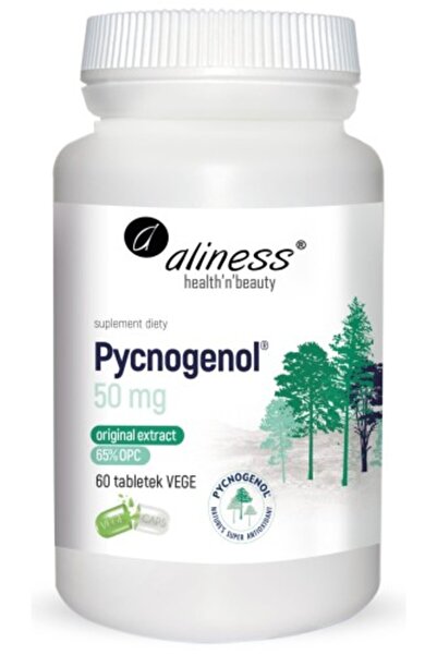 Aliness Extract de Pycnogenol 65% 50mg 60 comprimate
