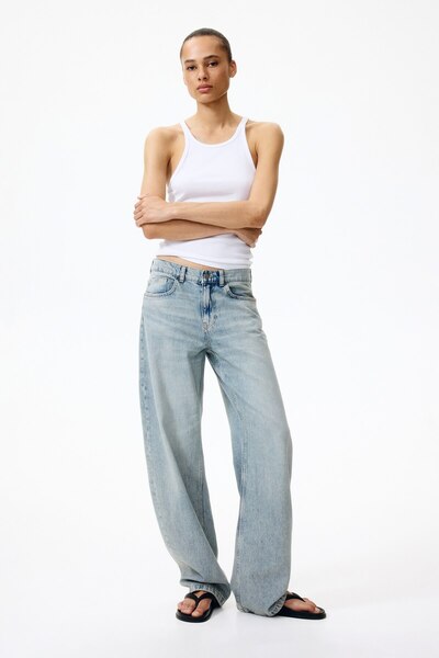 H&M Barrel Regular Waist Jeans