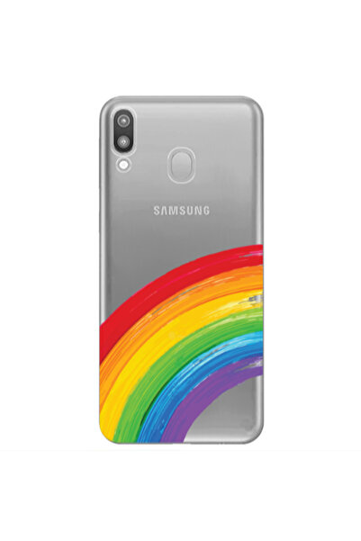 Other Samsung M20 Rainbow 3 Transparent Silicone TPU Θήκη