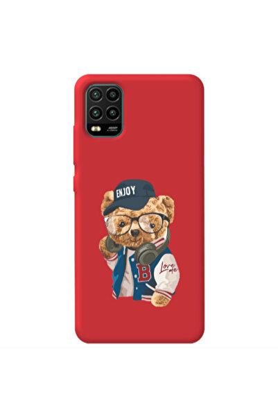 Other Xiaomi Mi 10 Lite Enjoy Red Colored Silicone TPU Θήκη