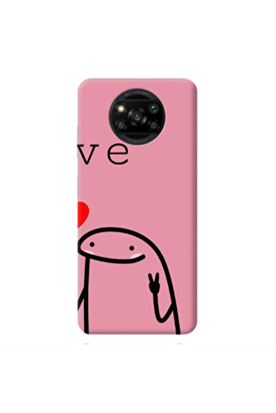 Other Xiaomi Poco X3 /X3 Pro Love 2 Pink Colored Silicone TPU Θήκη