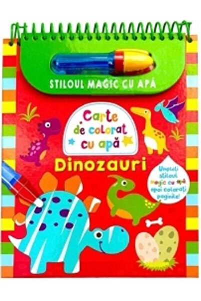 Editura Flamingo GD Dinozaurii Pixul Magic cu Apă, - Editura Flamingo