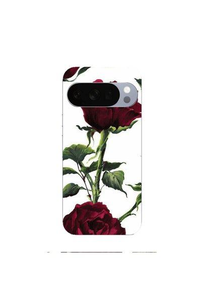 Other Google Pixel 10 Pro XL Stemmed rose Transparent Silicone TPU Θήκη