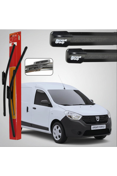 Renault Комплект оригинални чистачки за предно стъкло Dacia Dokker Express, з...
