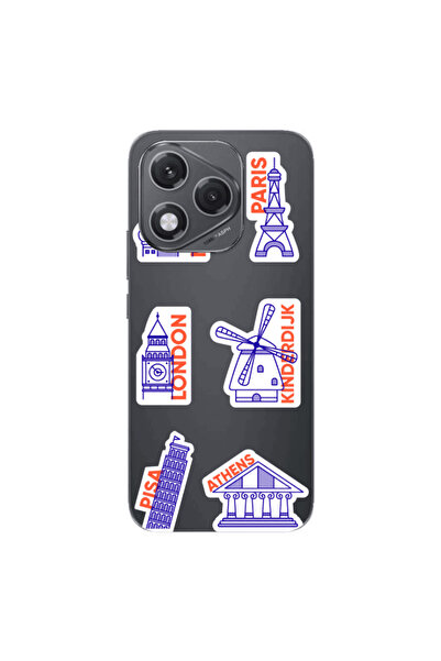 Other Honor 400 Lite Pisa Athens Transparent Silicone TPU Θήκη