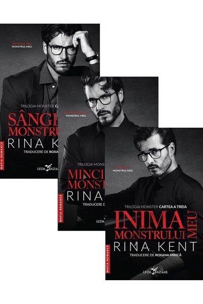 Editura Leda Trilogia Monster Rina Kent Erotic Romance