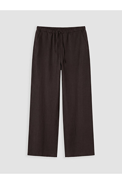 LC Waikiki Quality Pieces from Çelebi Store Linen Blend Women's Trousers with...