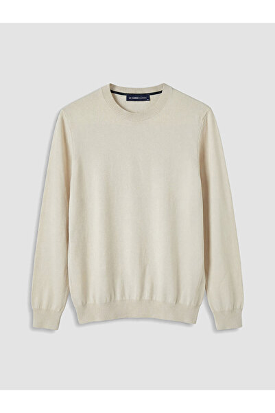 LC Waikiki Rmz Gi̇yi̇m Farkiyla Zero Roba Collar Men's Knitwear Sweater