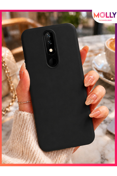 Molly Black Matte Silicone Case for Casper Vi̇a P3