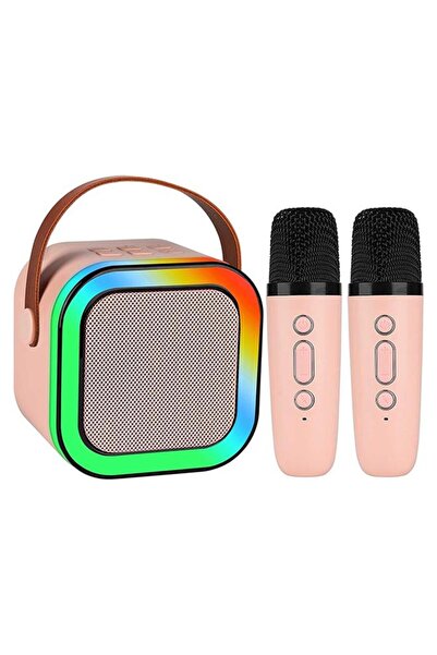ARCO STORE Mini Karaoke Speaker for Kids, Portable Bluetooth Speaker with 2 W...