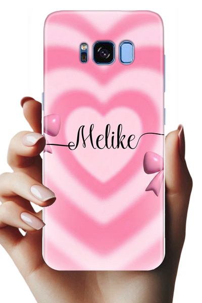 Noprin Samsung Galaxy S8 Kılıf - İsimli Yazılı Kişiye Özel Kişileştirelebilir...