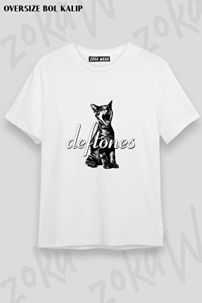 ZOKAWEAR Μπλουζάκι Unisex Loose Fit Deftones v11 με στάμπα