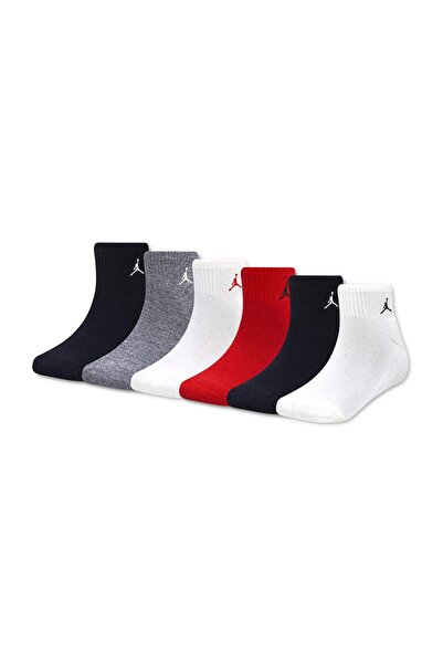 Nike Set de 6 perechi de șosete Jordan Everyday Quarter JR