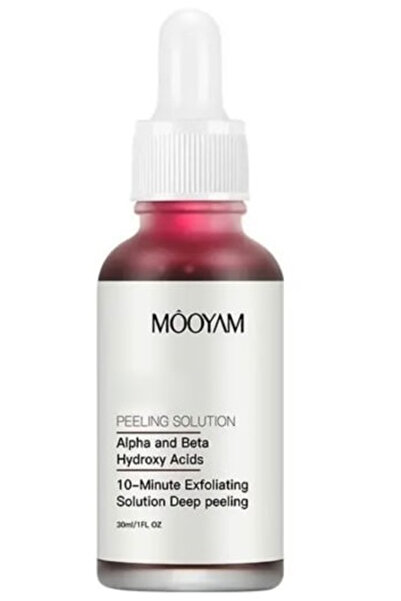 MÖOYAM Ser Exfoliant pentru Față 30% AHA + 2% BHA, cu Acid Hialuronic – 1pcs ...