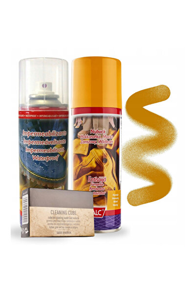 Palc Kit de renovare pentru piele intoarsa si nubuc, spray cu miere 200 ml, r...