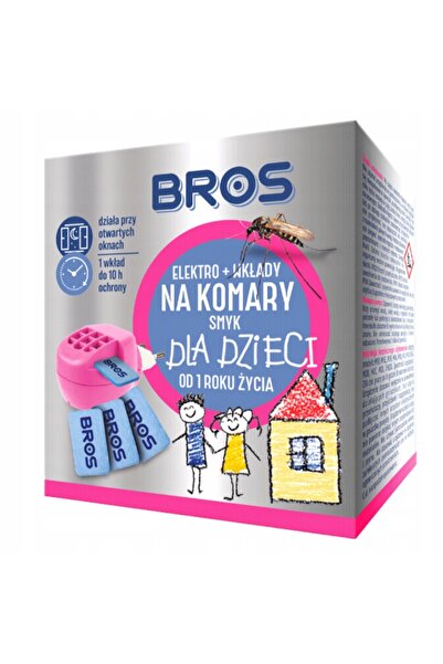 bros Elekrto + Rezerve pentru șocător de țânțari pentru copii, 1 bucată