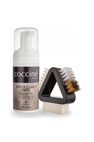 Coccine Set de curatare, Coccine, 2 in 1, 100 ml, spuma de curatare din nubuc...