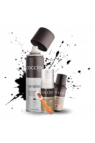 Coccine Kit de renovare a incaltamintei, Coccine, Antiacqua 250 ml + spuma de...