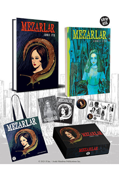 Kayıp Kıta Yayınları Junji Ito - Mezarlar Kutulu Set