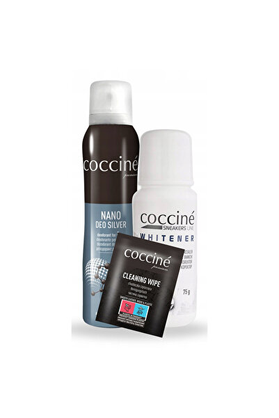 Coccine Set de ingrijire a incaltamintei, Coccine, 3 in 1, Deodorant pentru i...