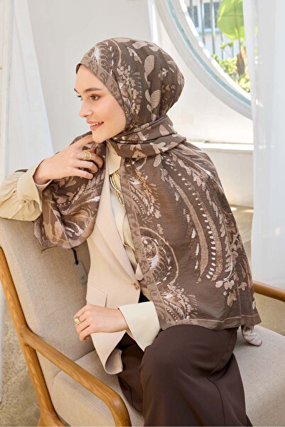 Silk Home Urban Hours Aurora Dark Mink Mayda Shawl
