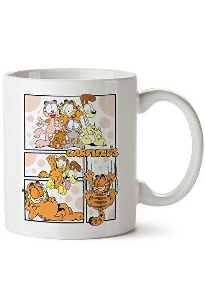 ET ERTAPASSAGE original creative designs Garfield Printed Porcelain Mug, Mach...