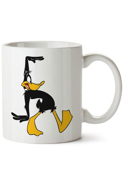ET ERTAPASSAGE original creative designs Daffy Duck Printed Porcelain Mug, Ma...