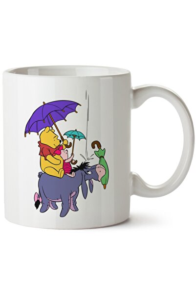 ET ERTAPASSAGE original creative designs Winnie the Pooh Printed Porcelain Mu...