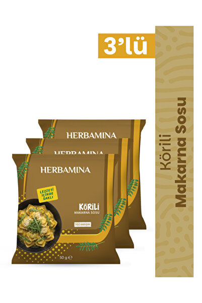 Herbamina 3'lü Körili Makarna Sosu 50 gr